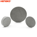 Hengko SS 316 / 316L Filtre à disque fritté avec frittage en poudre en acier inoxydable pour l&#39;industrie ou le traitement de l&#39;eau à domicile